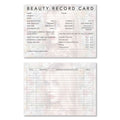 Dateline Professional Beauty Therapy Record Card 100pc