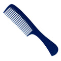 Dateline Professional Black Celcon Basin Comb With Handle 3111