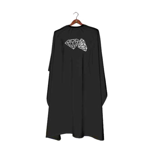 Deyaz Premium Salon Cape Diamonds Black