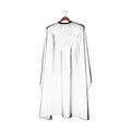 Deyaz Premium Salon Cape White