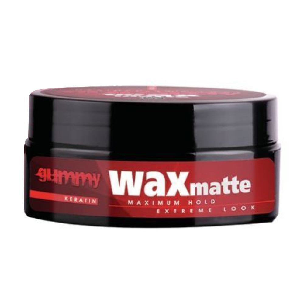 36x Gummy Professional Wax Matte Maximum Hold with Keratin 150ml (1x Box)