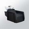 Mirplay Hera Shampoo station with mat black basin with massage system Black