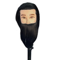 Deyaz Professional Mannequin 8 Inch 100PER Human Hair Brown With Beard Mojo