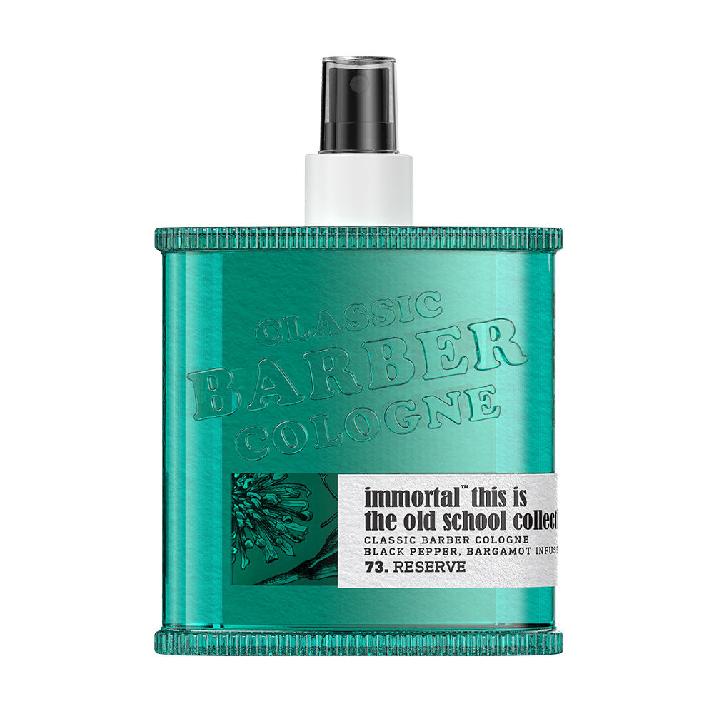 Immortal 73 Reserve Old School Cologne 150ml (glass Packaging)