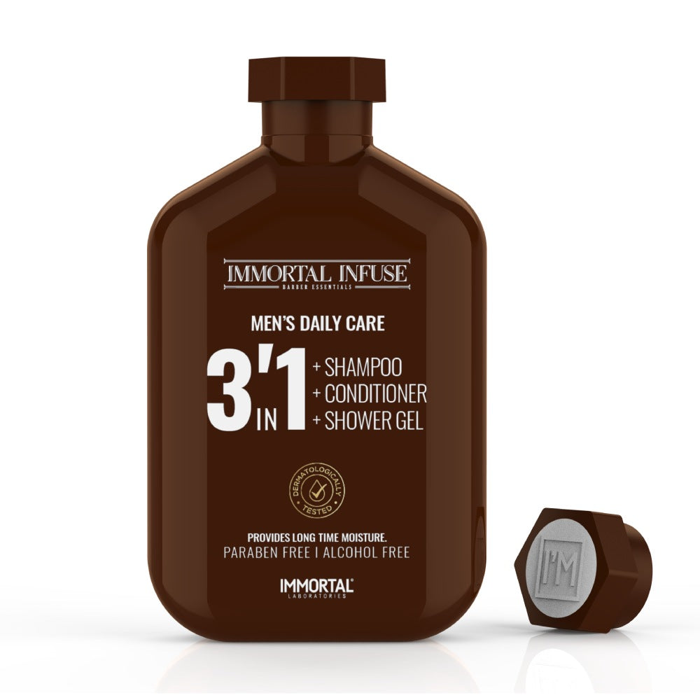 Immortal 3 in 1 Shampoo 500ml