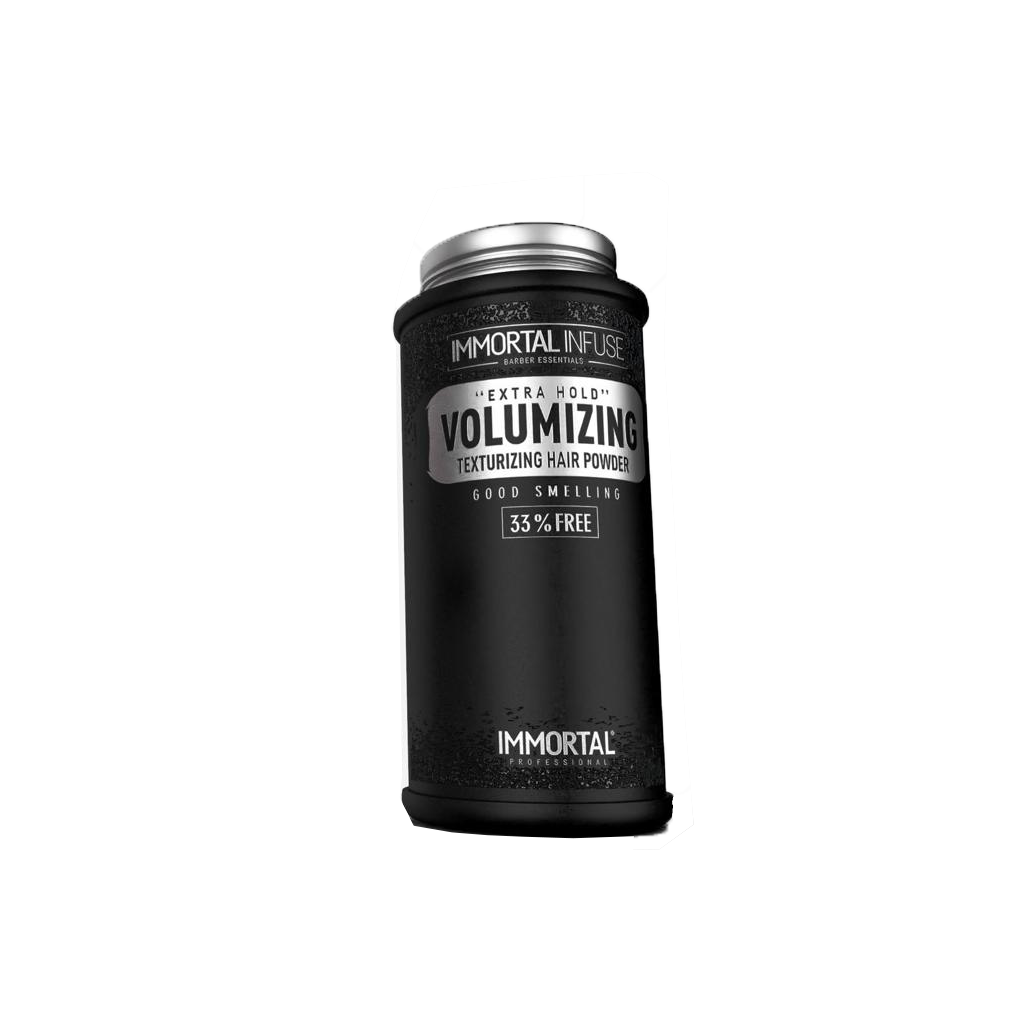 Immortal Infuse Volume Mattifying Hair Styling Powder 30gr Black Bonus 33PER Free