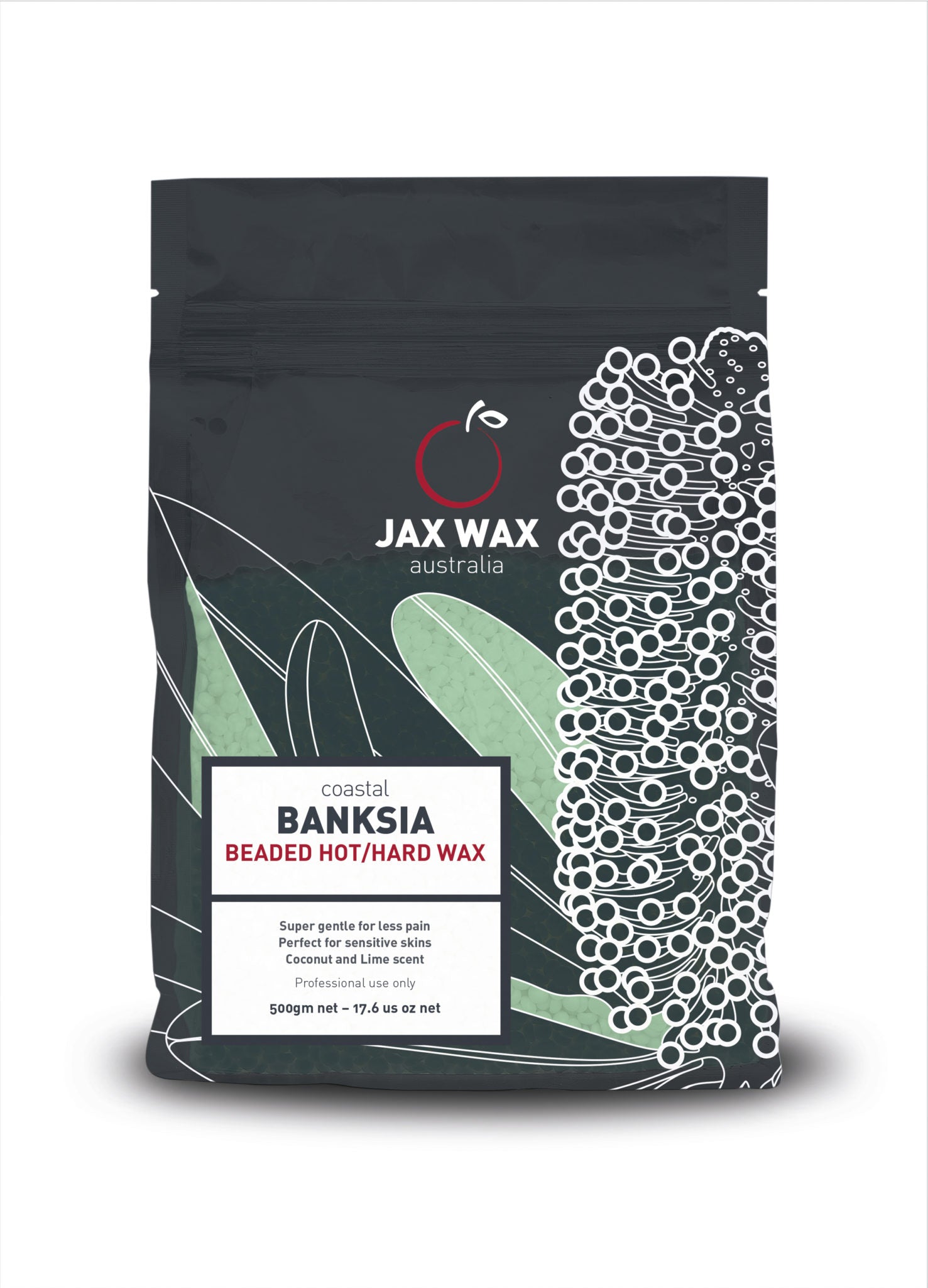Jax Wax Coastal Banksia Hard Wax Beads 500g
