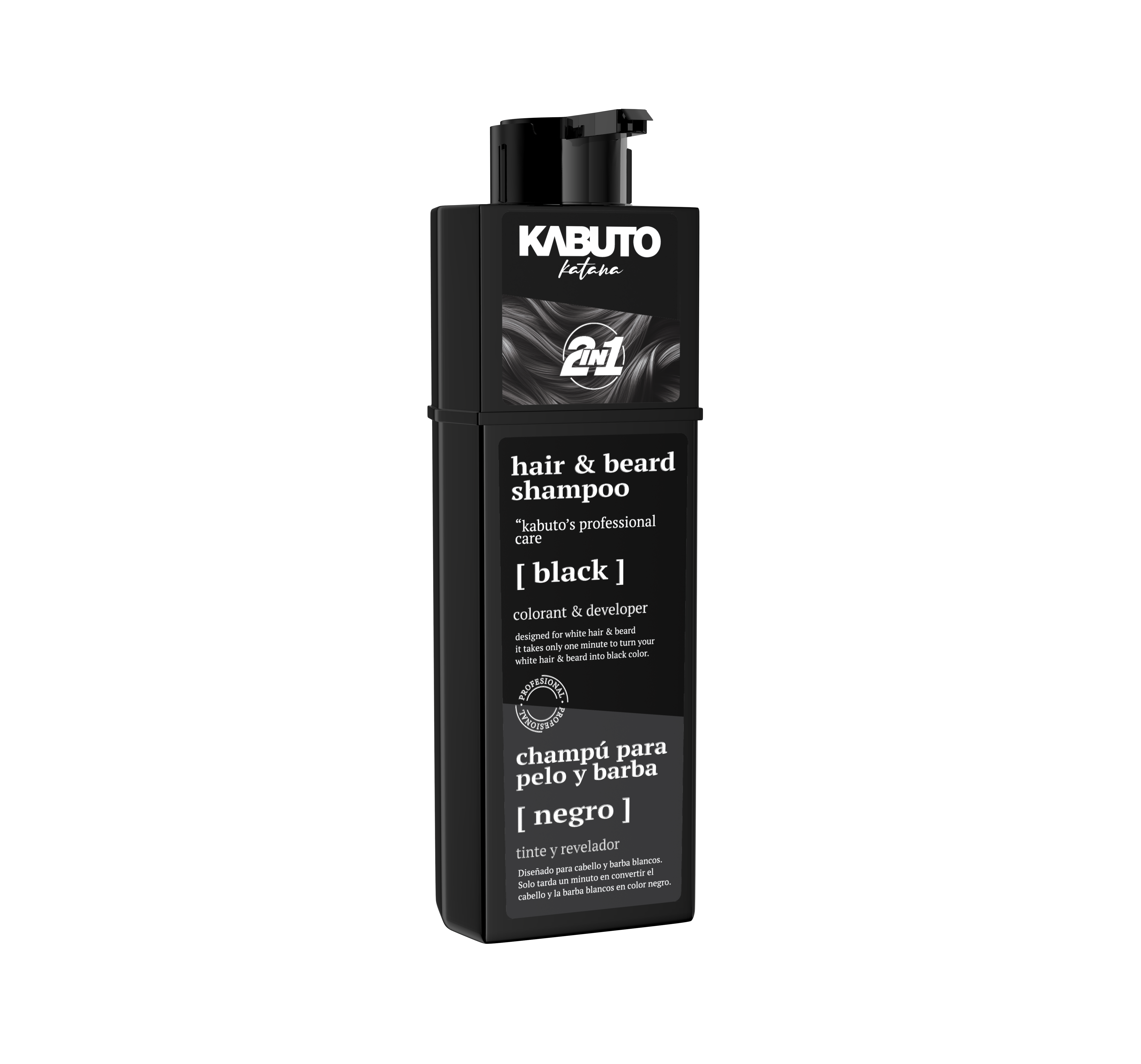 Kabuto Katana Hair & Beard Shampoo – 200ml