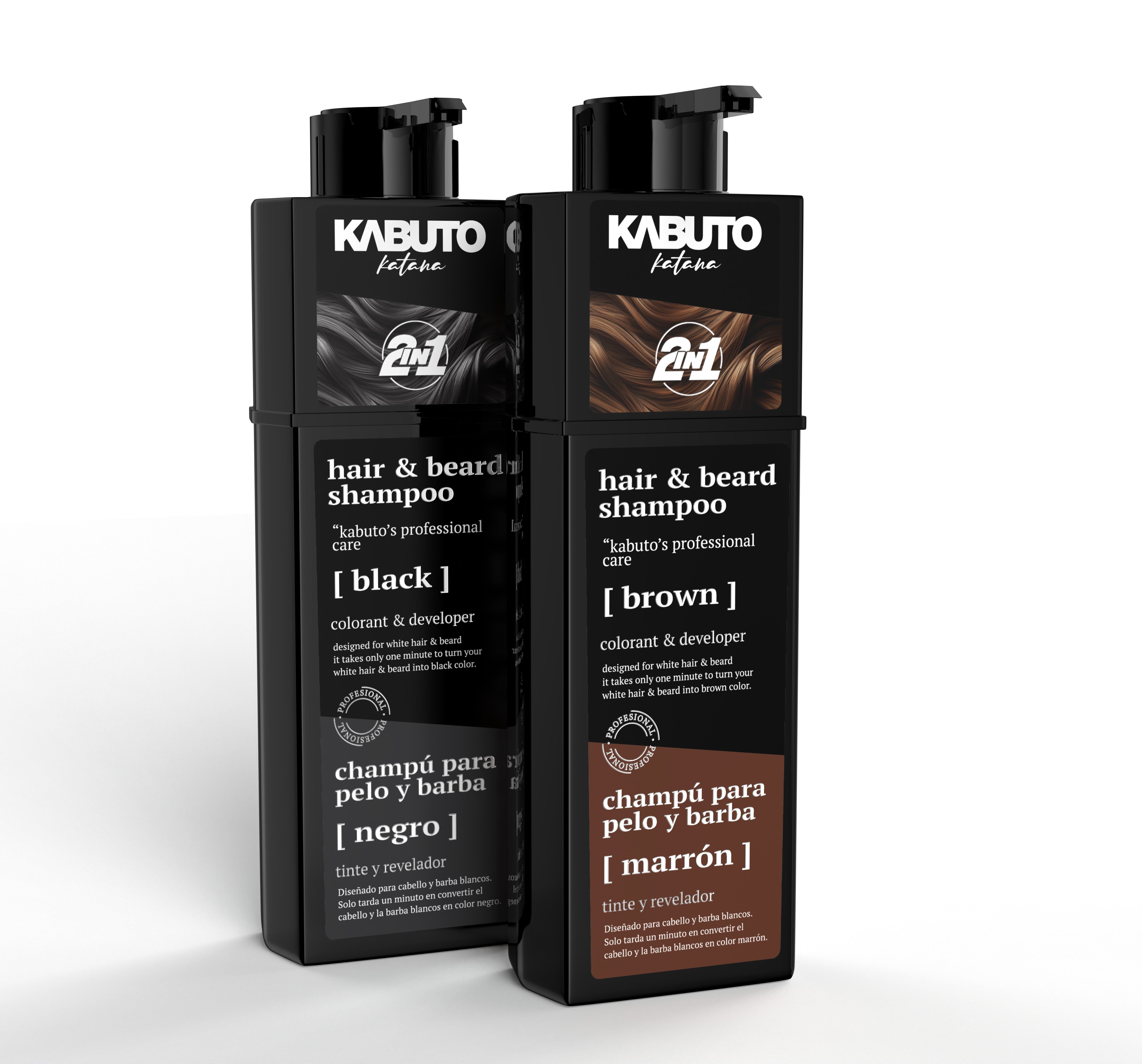 Kabuto Katana Hair & Beard Shampoo – 200ml