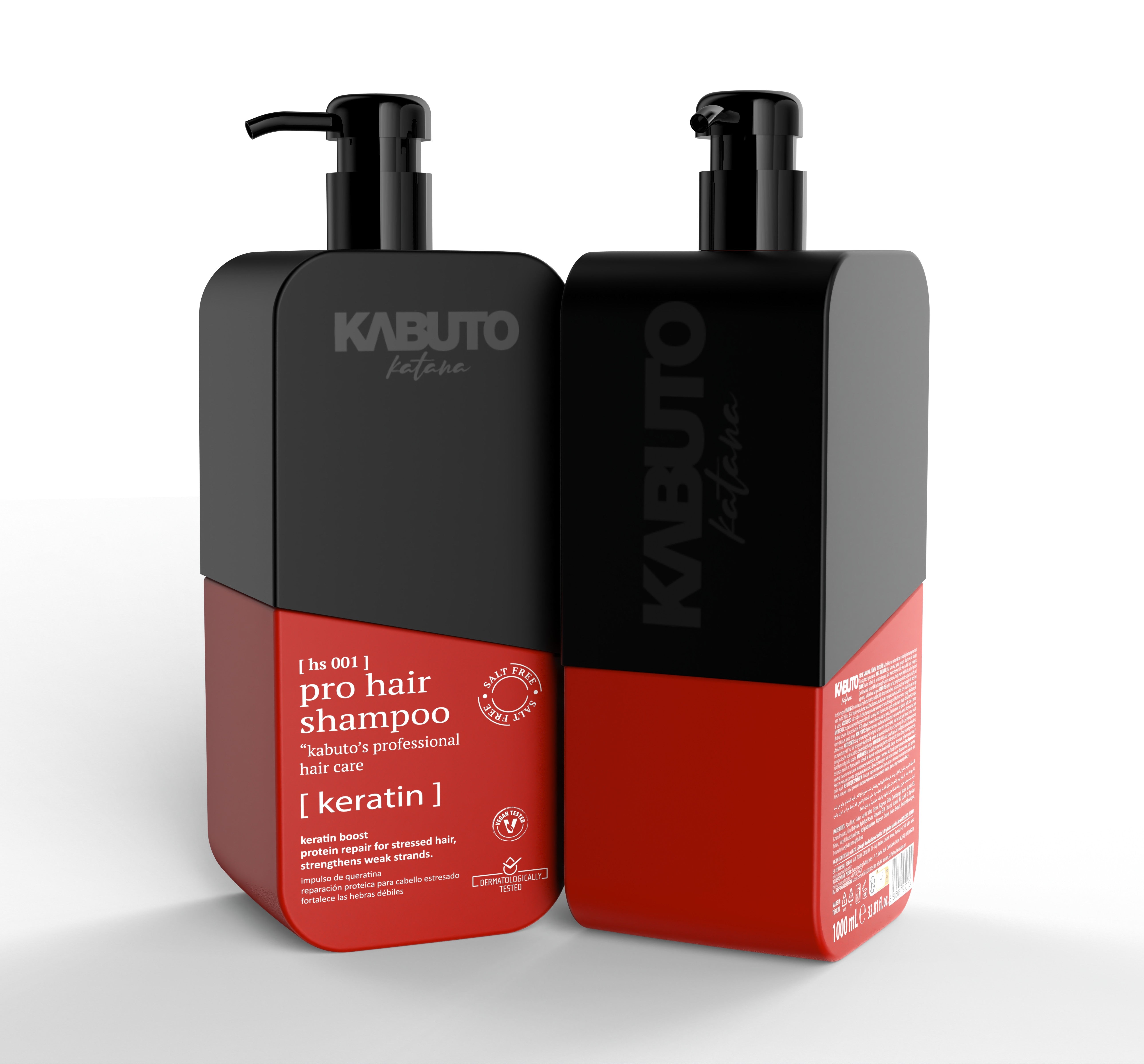 Kabuto Katana Keratin Shampoo – 1000ml