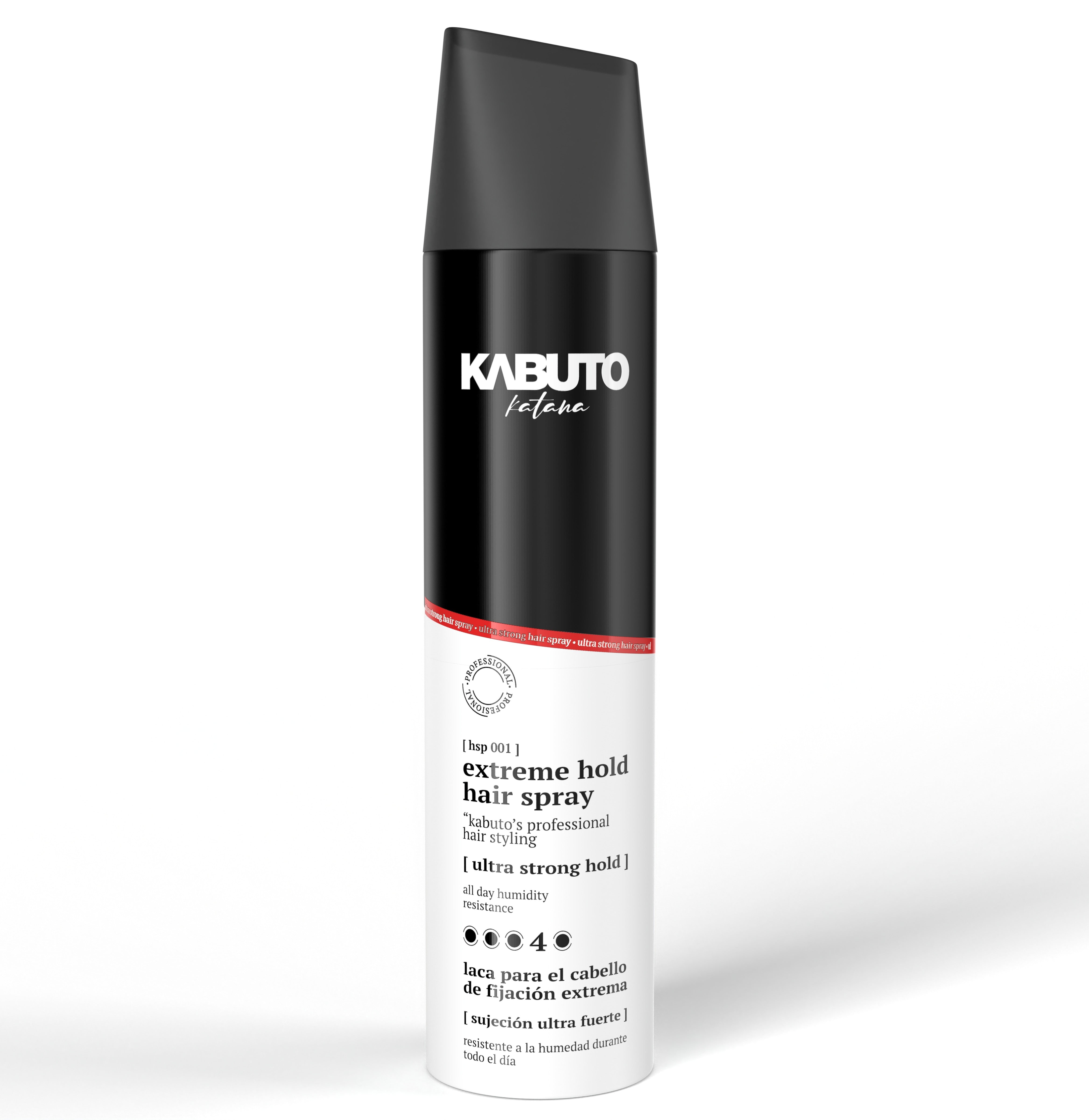 Kabuto Katana Extreme Hold Hair Spray – 400ml