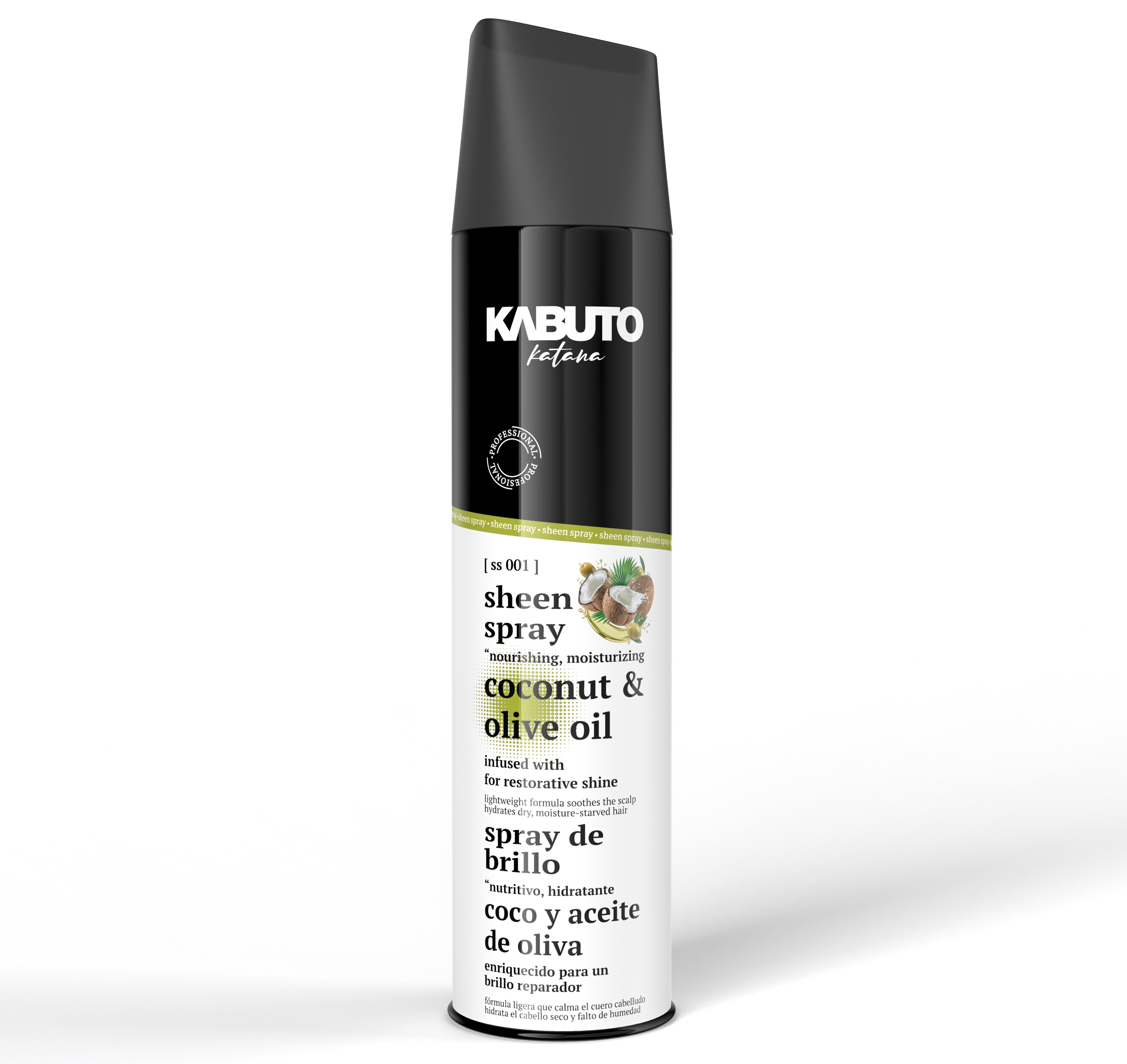 Kabuto Katana Sheen Spray with Coconut & Olive Oil – 400ml
