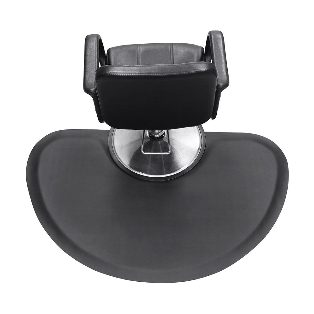 Karma Anti Fatigue Mat Thick For All Barber Chairs Semi Circular 001401 -