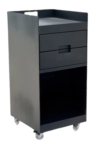 Karma Eaton Cabi Full Metal Salon Trolley 080801 - Black Fully Assembled