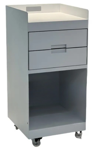 Karma Eaton Cabi Full Metal Salon Trolley 080804 - White Fully Assembled