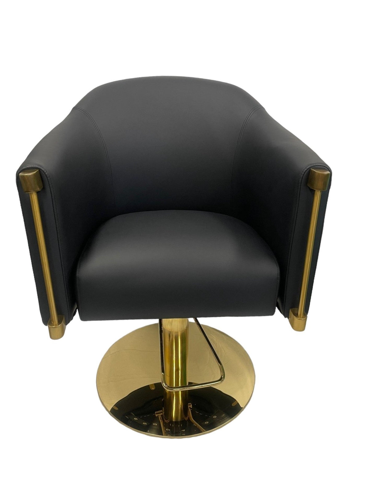 Karma Eden Salon Chair Black/gold Base 02180103