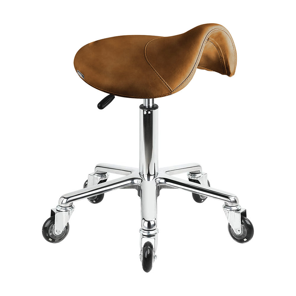 Karma Evandale Salon Saddle Stool Tan No.05 07040502