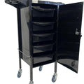 Karma Florina 6 Tier Lockable Metal Hair Salon Trolley 080701 - Fully Assembled