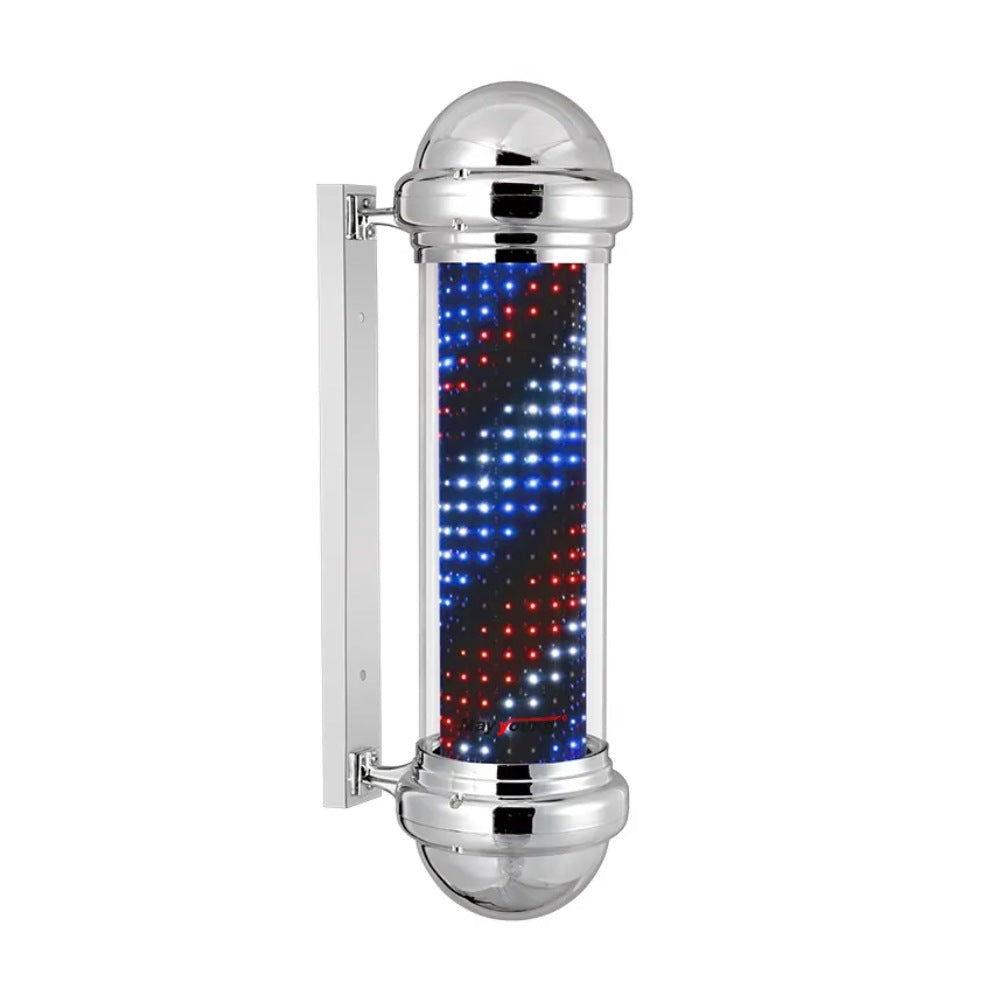 Karma Barber Pole No 8 Chrome Led 1101h