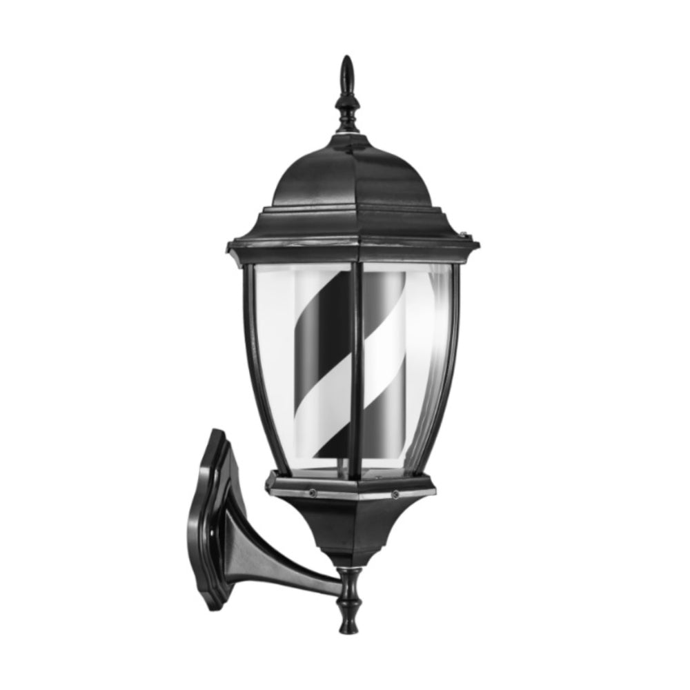 Karma Barber Pole No 7 Street Lamp Black And White 1103g