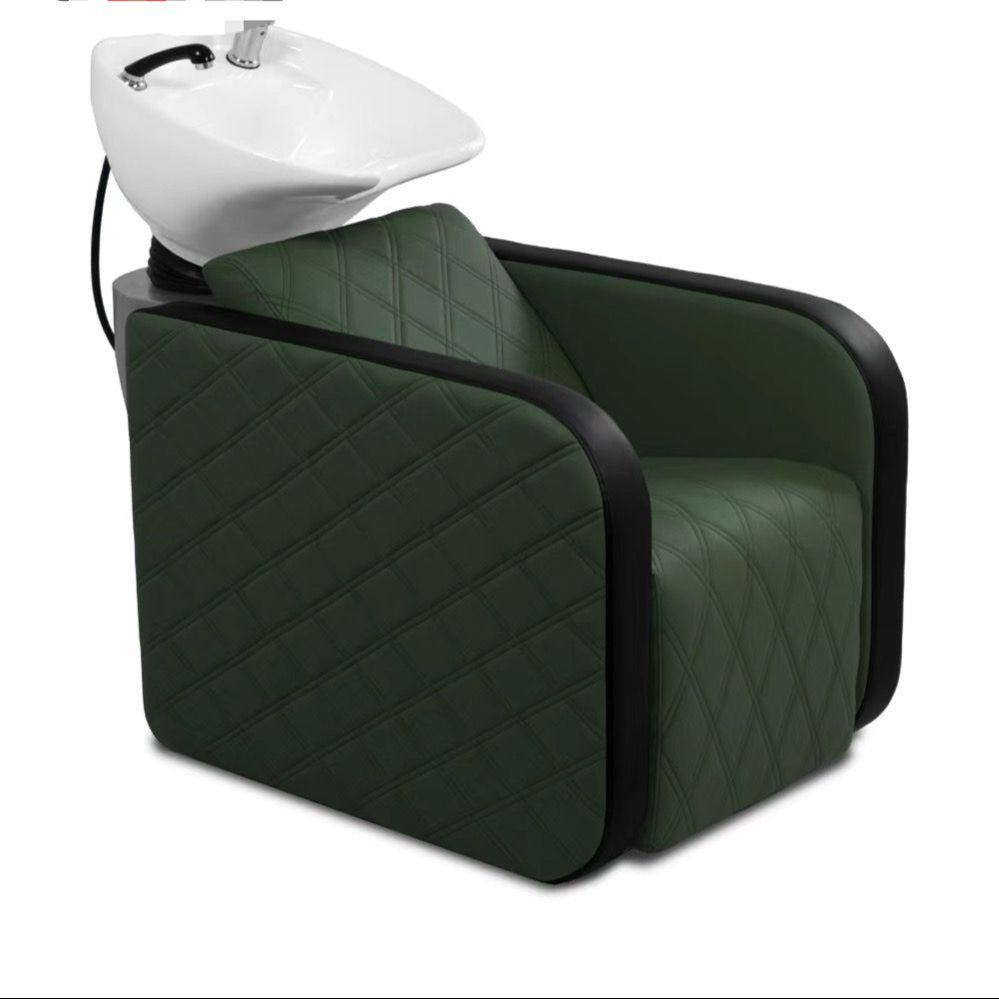 Karma Complete Shampoo Unit Mita Mita Double Emerald Green Deep Basin Gold Tapware 0312232201hv