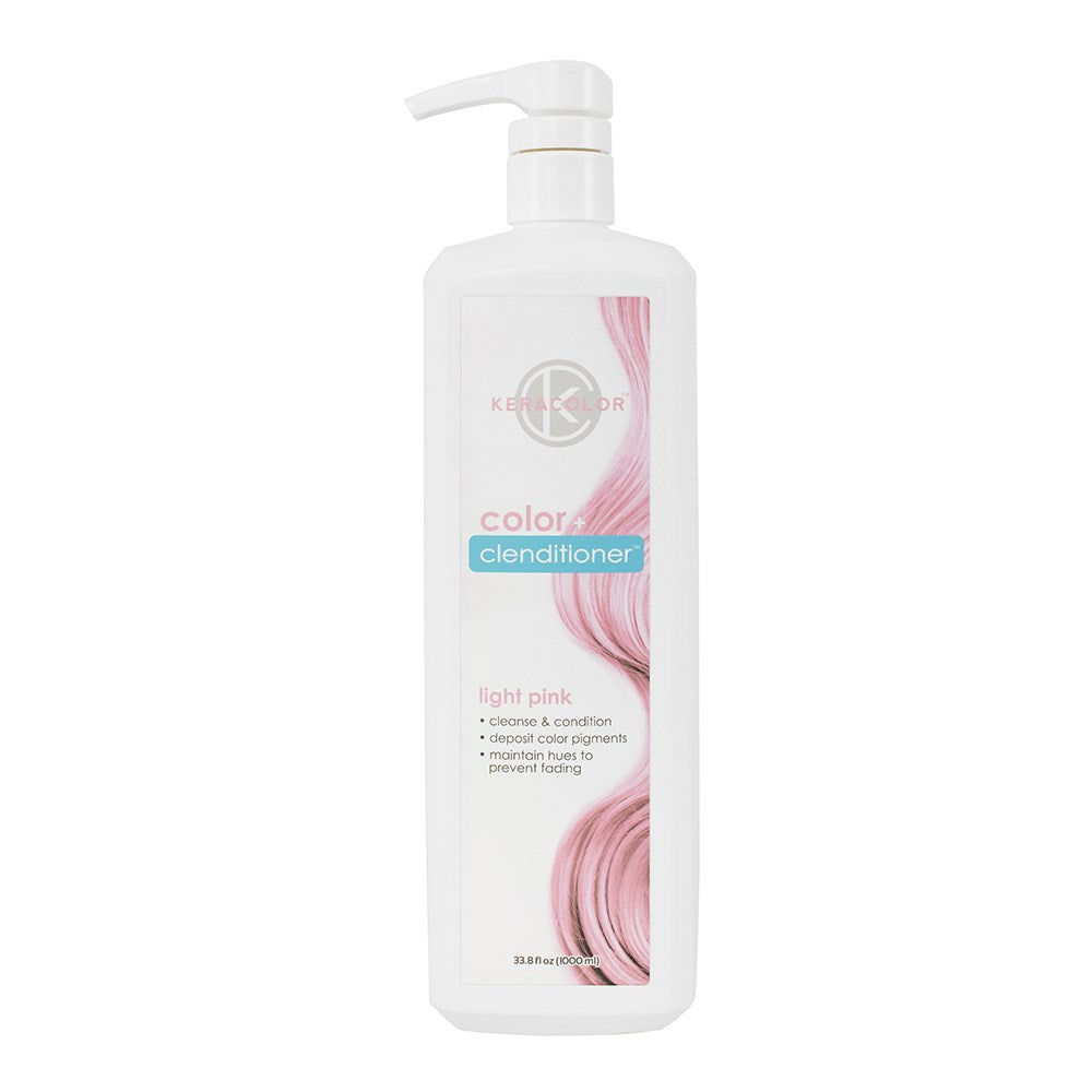 Keracolor Colour + Clenditioner Light Pink 1l