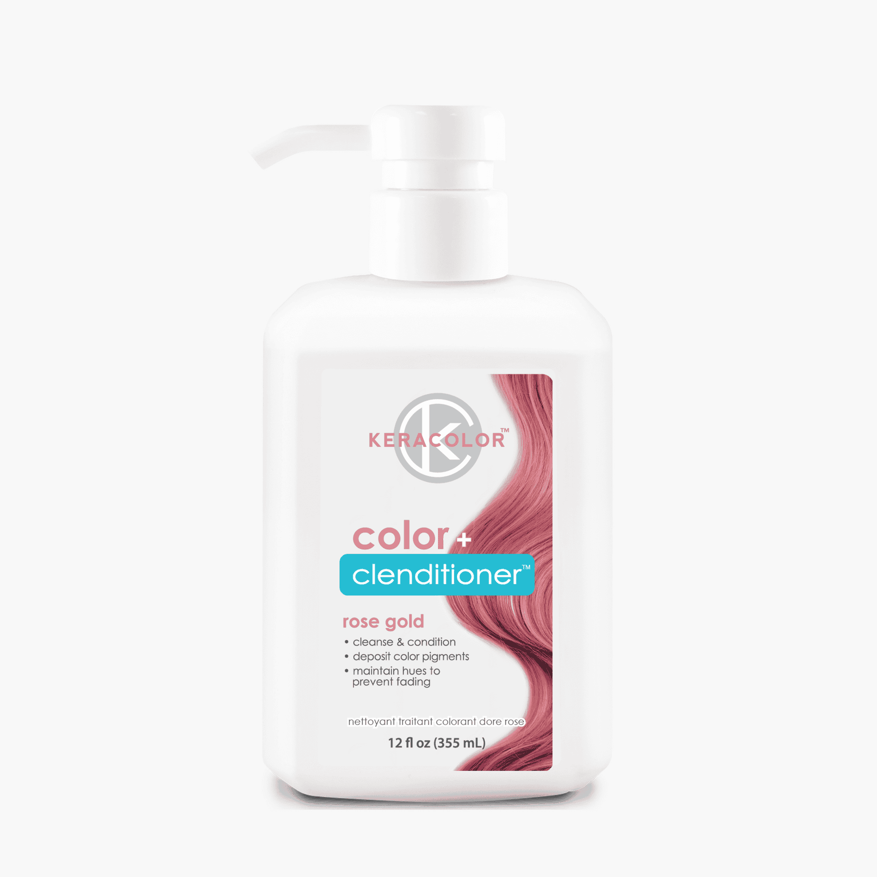 Keracolor Colour + Clenditioner Rose Gold 355ml