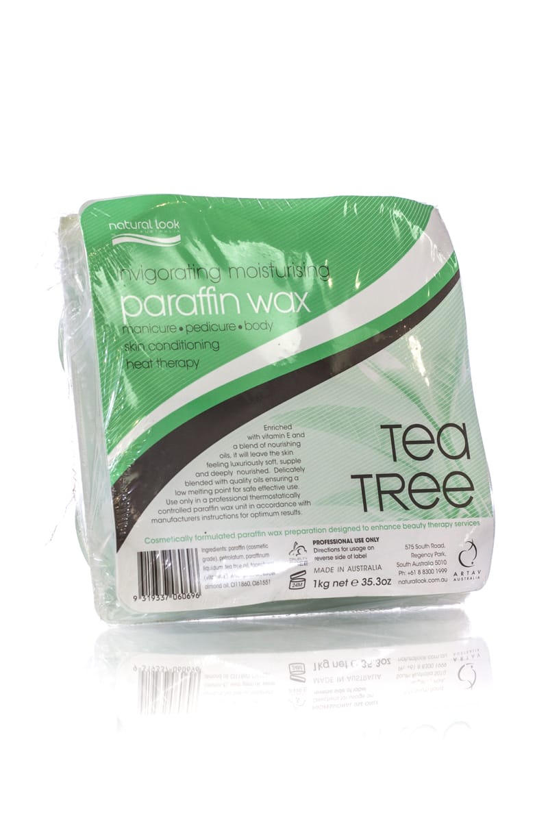 Natural Look Paraffin Tea Tree Wax 1kg