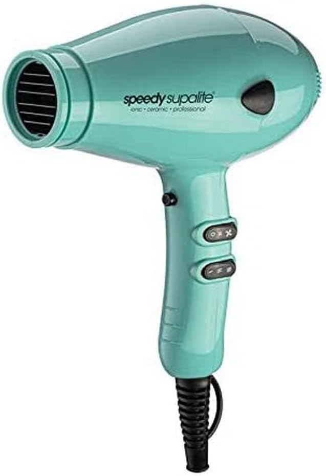 Speedy Supalite Professional Hairdryer - Tiff Blue with Diff
