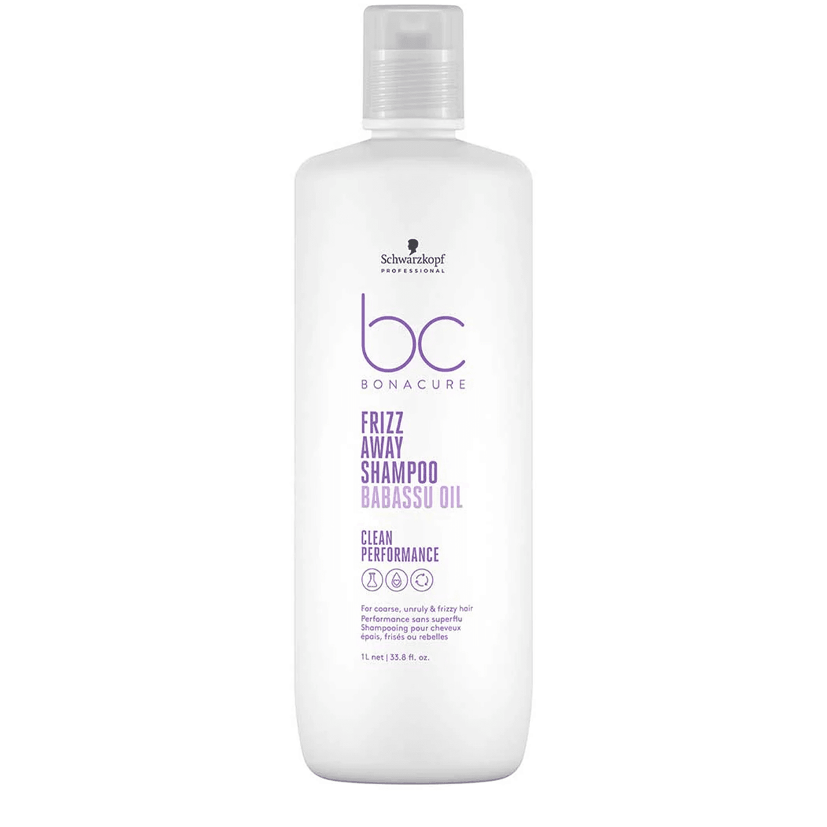 BC BONACURE CLEAN PERFORMANCE FRIZZ AWAY SHAMPOO