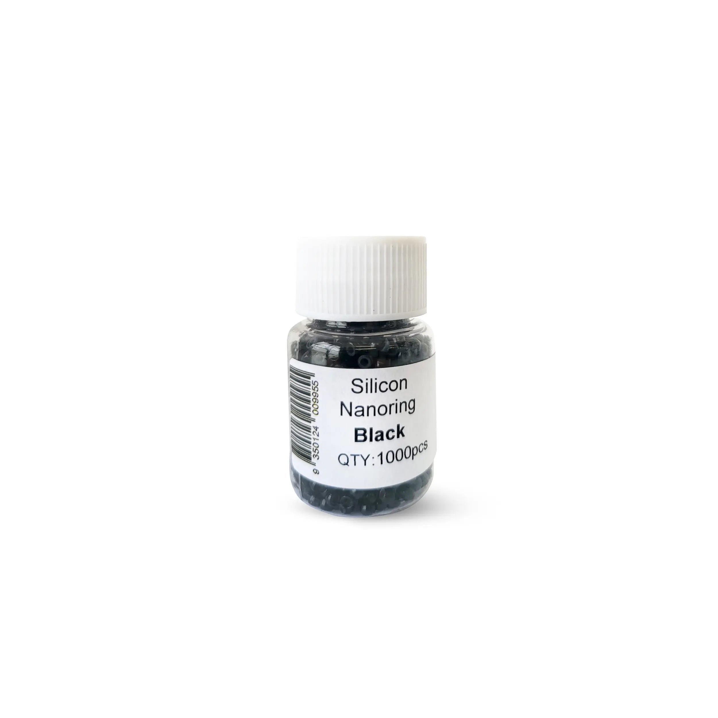 Silicon Nanoring Black 1000pcs/Bottle