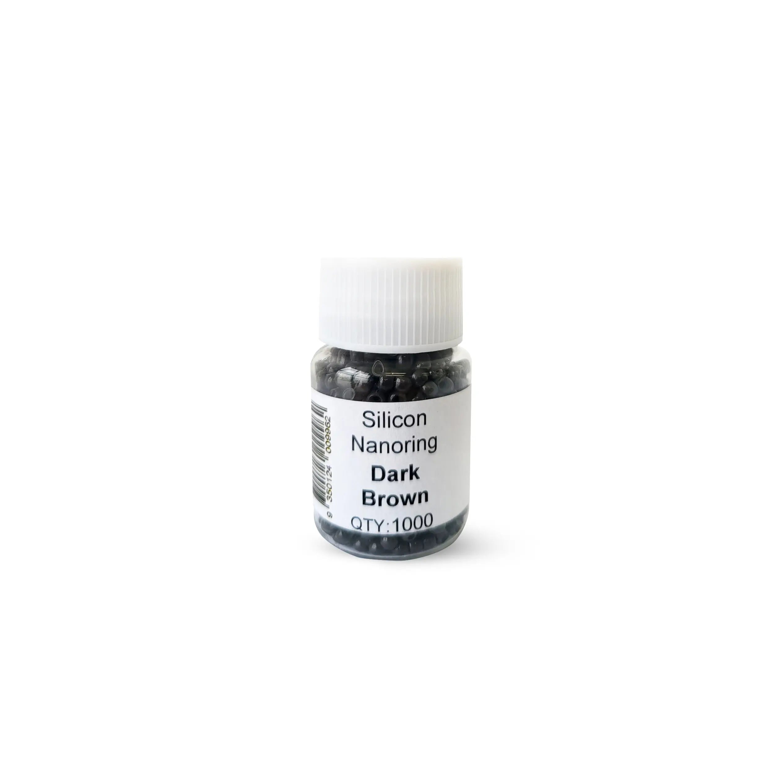 Silicon Nanoring Dark Brown 1000pcs/Bottle