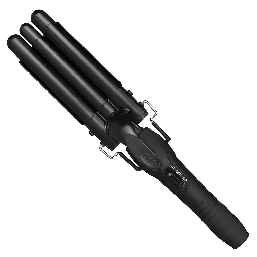Silver Bullet City Chic Triple Barrel Curling Iron 16-19mm