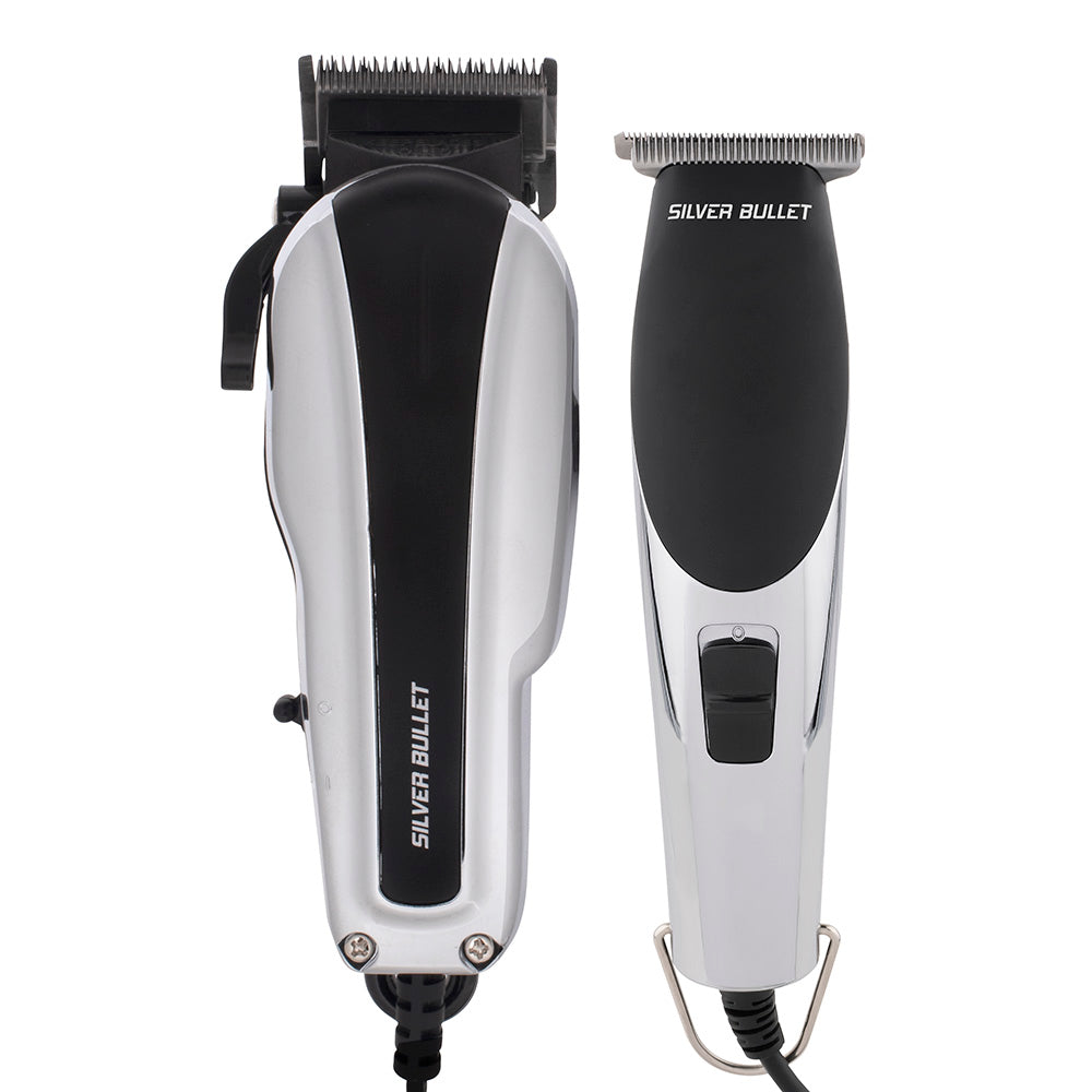 Silver Bullet Dynamic Duo Clipper And Trimmer Set
