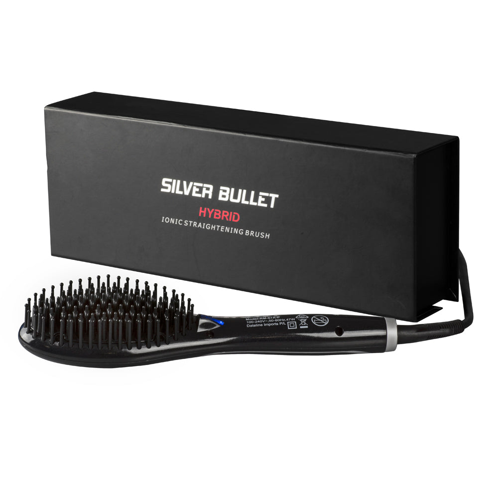 Silver Bullet Ceramic Ionic Nylon Bristle Brush Ht-43