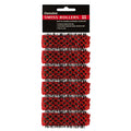 Dateline Professional Swiss Rollers 6pc 16mm Coral