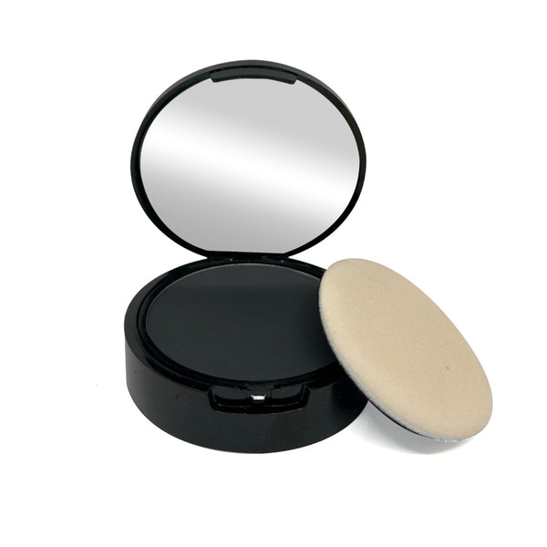Topaxx Instant Grey Root Cover Up And Hair Loss Concealer 14g With Applicator Pad And Mirror - Brown