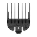 Wahl No. 2 Plastic Tab Attachment Comb 1/4inch Black