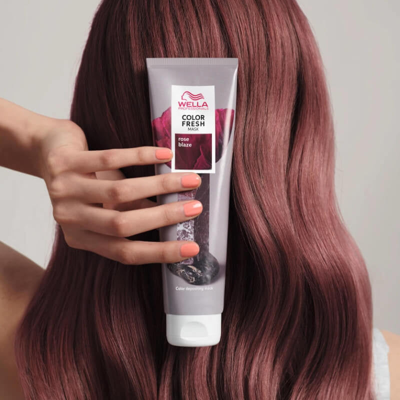 Wella Color Fresh Mask Semi-permanent Colour 150ml - Rose Blaze