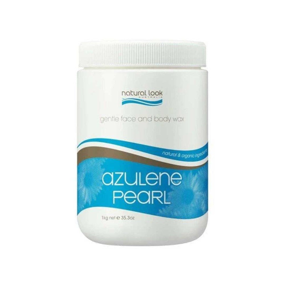 Natural Look Azulene Pearl Strip Wax Tub 1kg