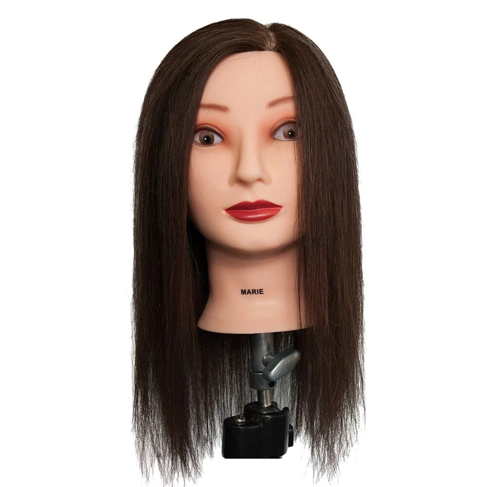 Dateline Professional Mannequin Medium Indian Hair Brown - Marie