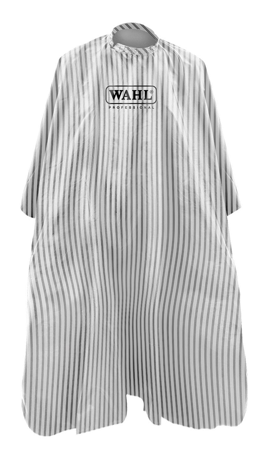 Wahl Lightweight Barber Cape Pinstripe Grey