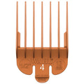 Wahl No. 4 Plastic Tab Attachment Comb 1/2inch Orange