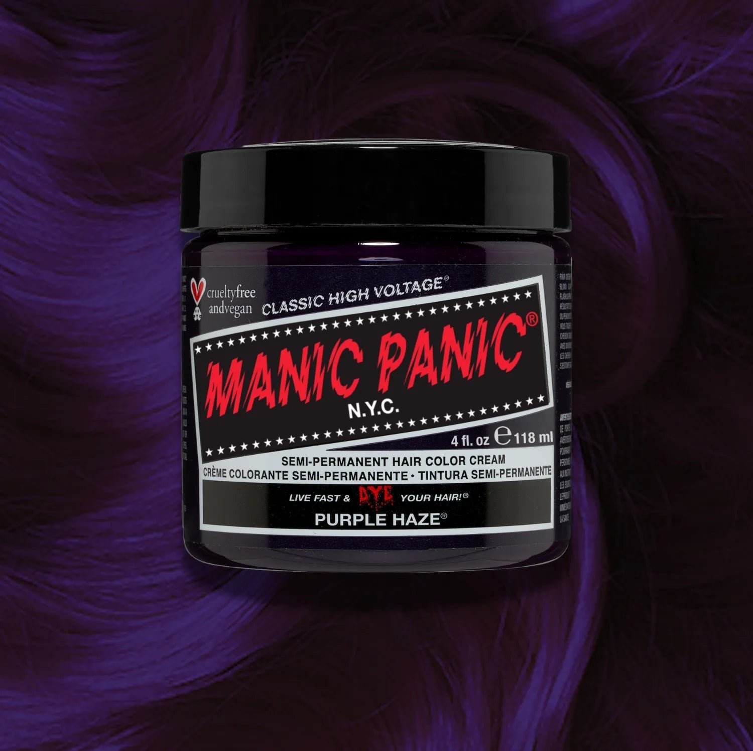 Manic Panic Amplified 118ml - Purple Haze ®