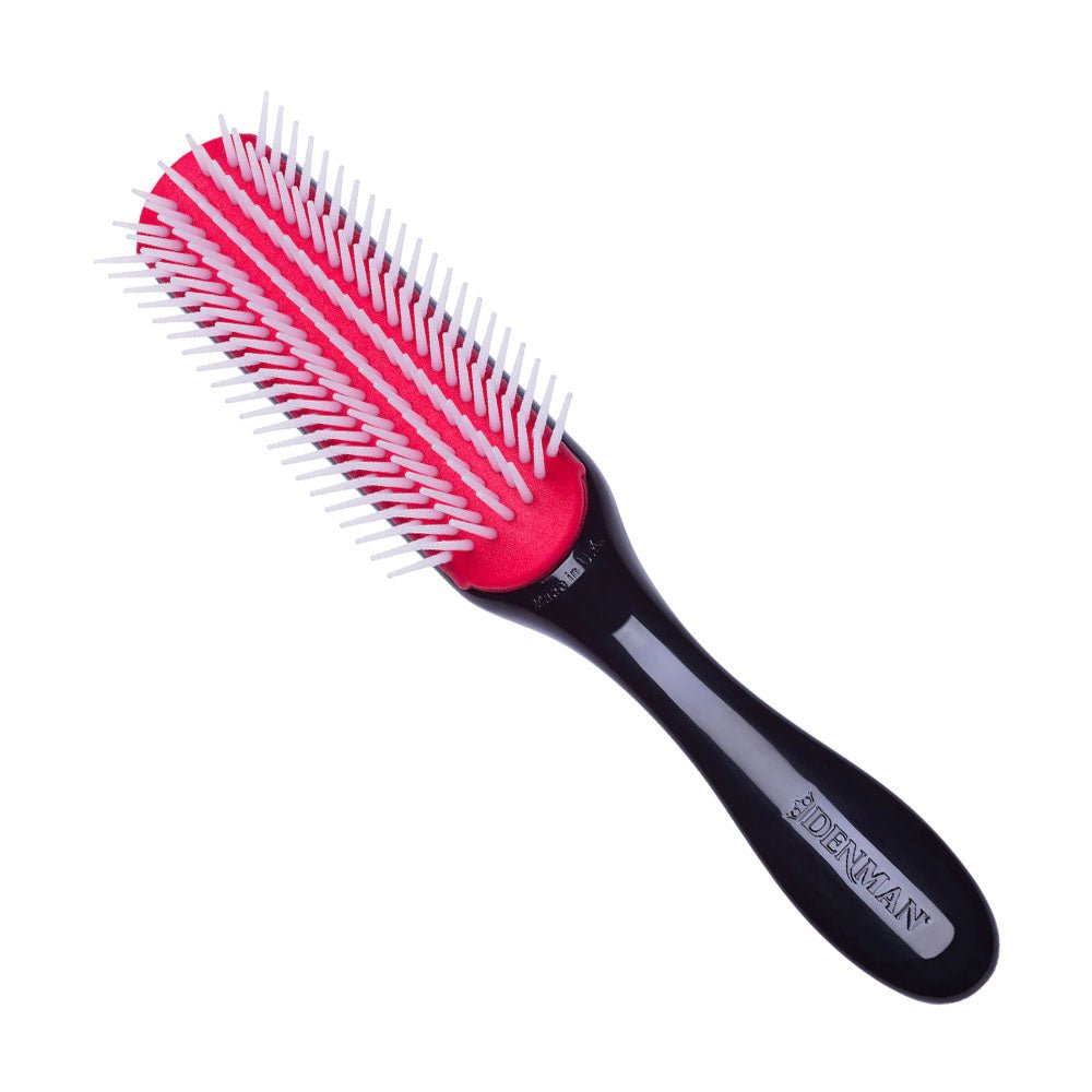 Desoto Denman Type Cushion Brush - 7 Row