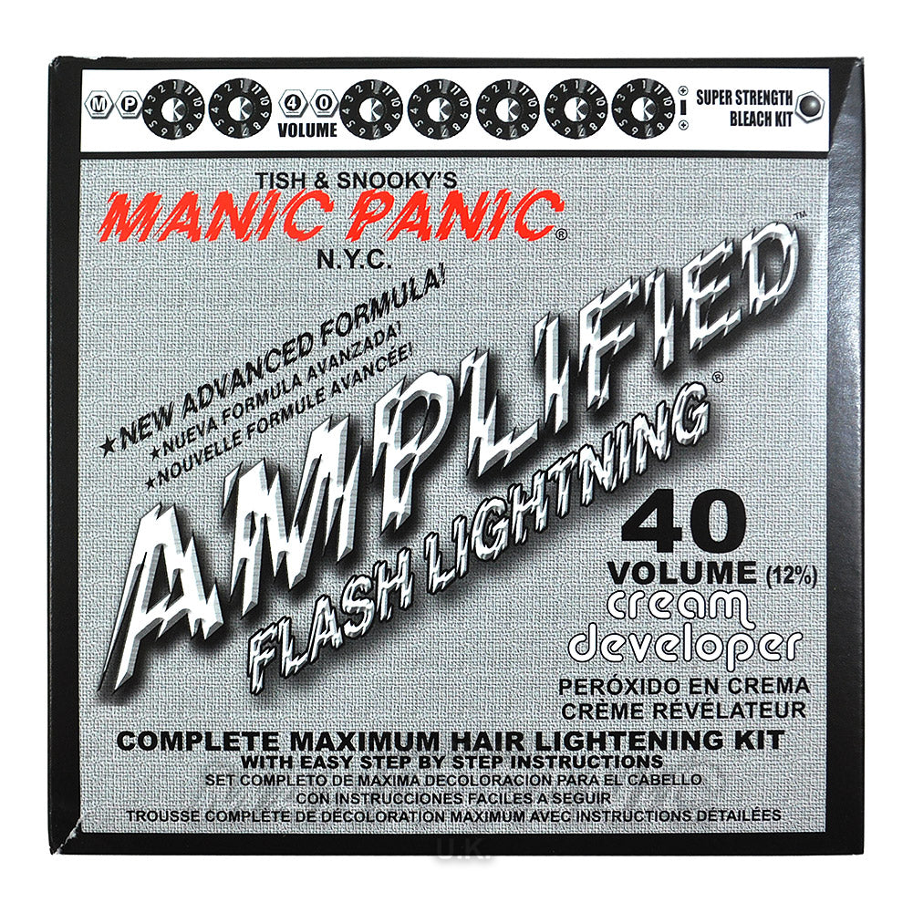 Manic Panic Flash Lightening Bleach Kit - 40 Volume Developer