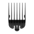 Wahl No. 8 Plastic Tab Attachment Comb 1inch Black