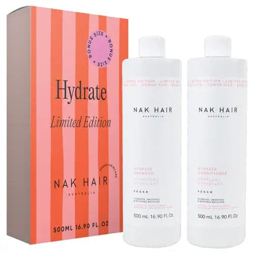 Nak Limited Edition Bonus Size Hydrate Shampoo And Conditioner 500ml