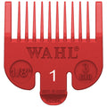 Wahl No. 1 Plastic Tab Attachment Comb 1/8inch Red