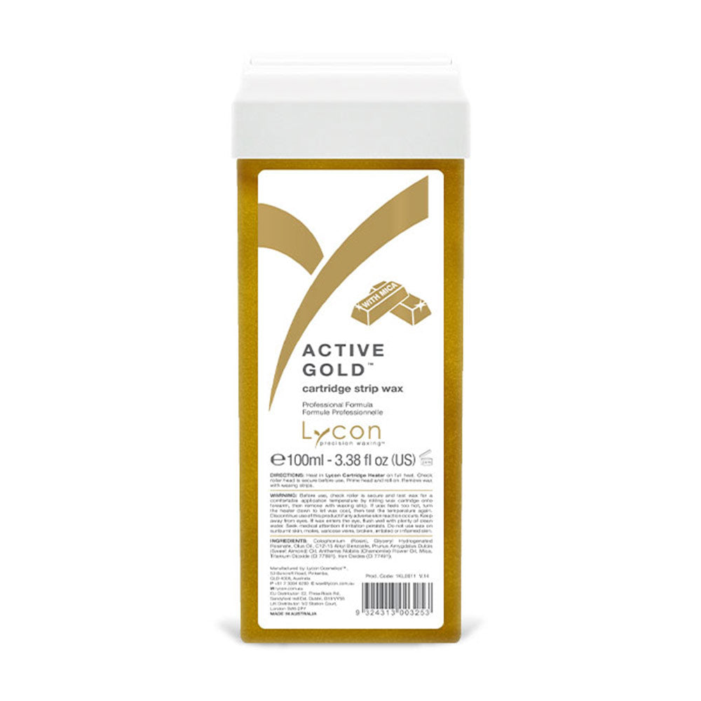 Lycon Active Gold Strip Wax Cartridge 100ml